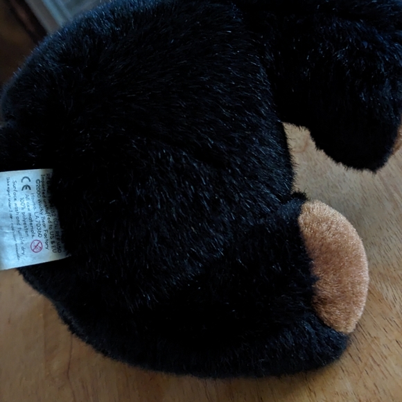 Vintage Wacky Bear Factory Black Bear Plush Teddy 2000 - Picture 3 of 7